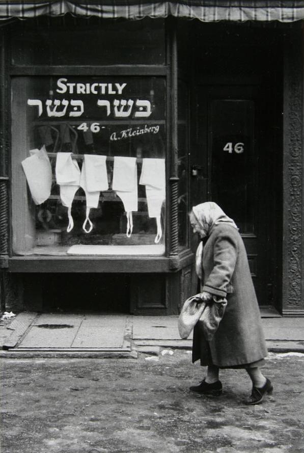 Kosher Butcher on Orchard Street by Inge Morath