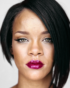 Rihanna, from the series »Close Up« by Martin Schoeller